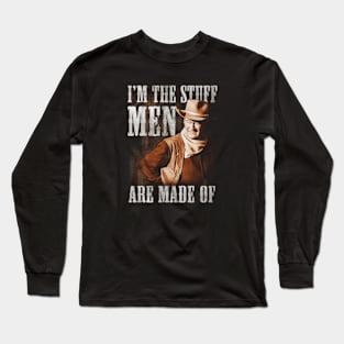 John Vintage Wayne The drama Stuff Long Sleeve T-Shirt